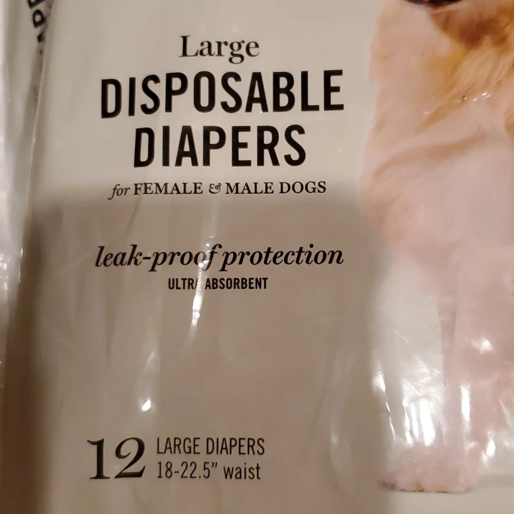 NIB Martha Stewart doggie diapers